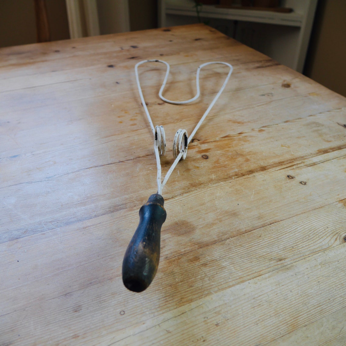 Authentic Vintage Rug Beater / Antique Rug Beater with Wood Etsy
