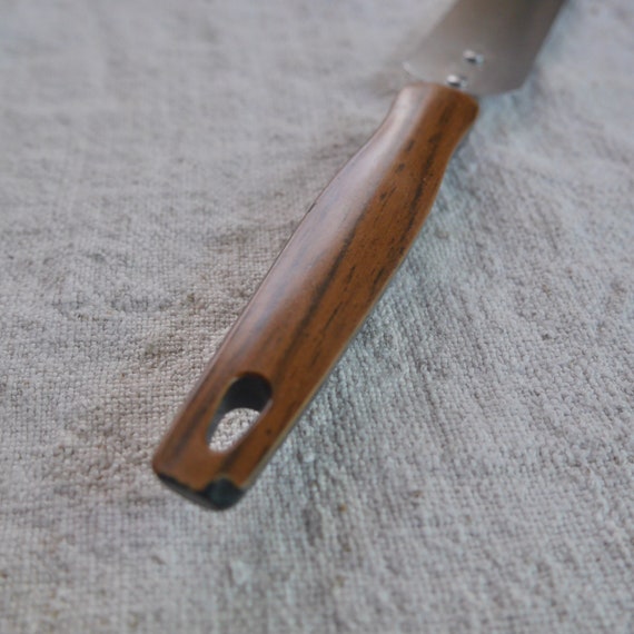 Vintage Maid of Honor Spreader Spatula Cake Icing Frosting Brown Wood  Handle USA