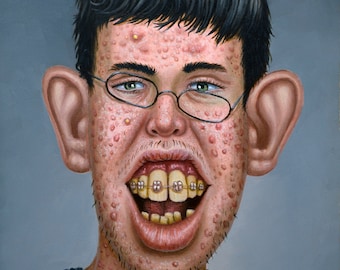 Greasy Gary 8"x 10" fine art print
