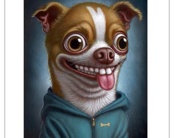 Coco Loco Fine 8" x 10" Fine Art Print