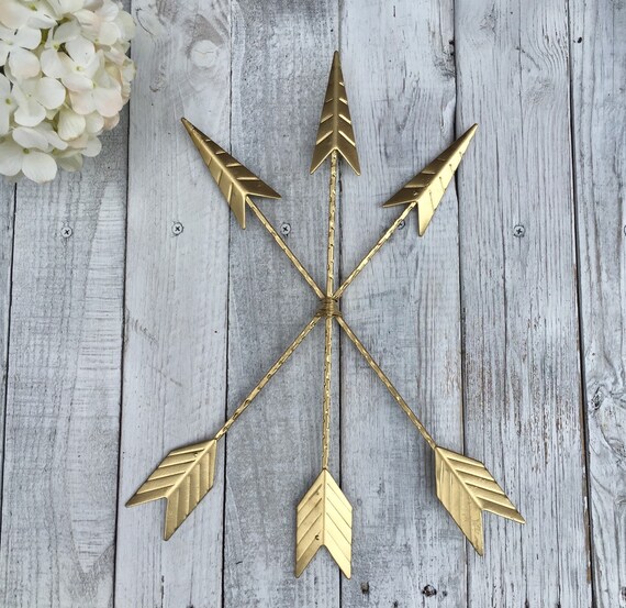 Arrow Wall Hanging/GOLD/Arrow Gallery Wall/Gold Home