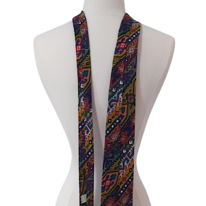 Vintage Men&#39;s Cotton Printed Necktie