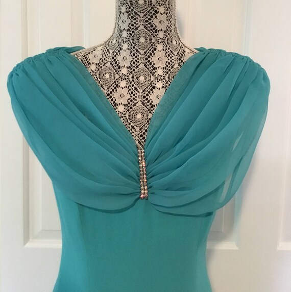 shawl collar cocktail dress