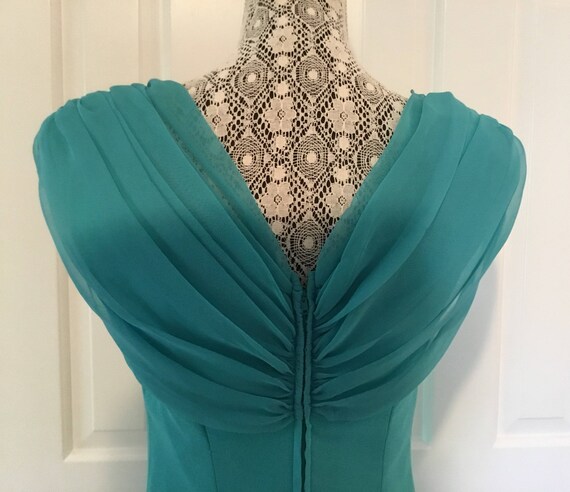 shawl collar cocktail dress
