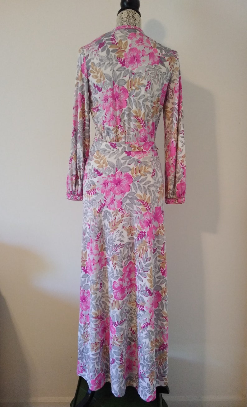Vintage 1970s nini Capucci Floral Maxi Dress - Etsy