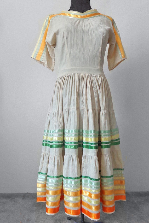 Vintage 1970's Patio Dress