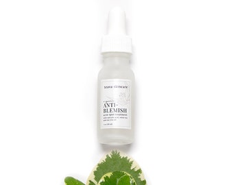 Salicylic Acid Acne Serum - Spot Treatment  - Organic White Tea, Organic Tea Tree, Salicylic Acid, and Bearberry Extract - Blemish Remover