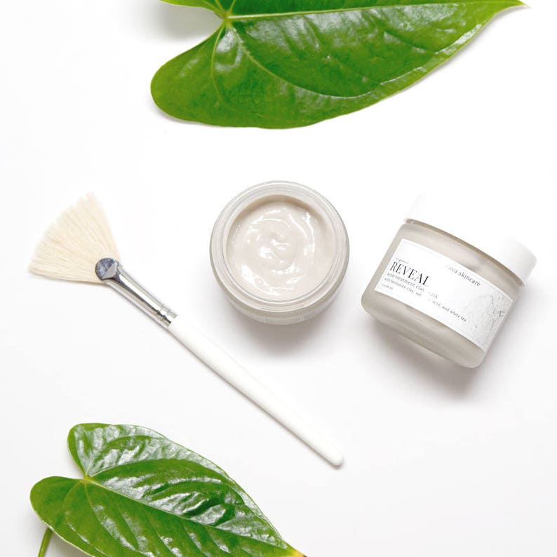 Acne Treatment Clay Face Mask Acne Scar Mask Organic White Etsy