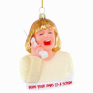 Hope Your Christmas is A Scream Ornament