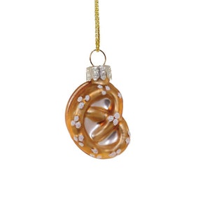 Tiny Pretzel Ornament, Snack Food Christmas, Cody Foster and Co