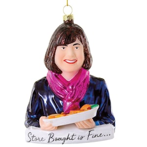 Ina Garten Glass Ornament