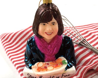 Ina Garten Glass Ornament