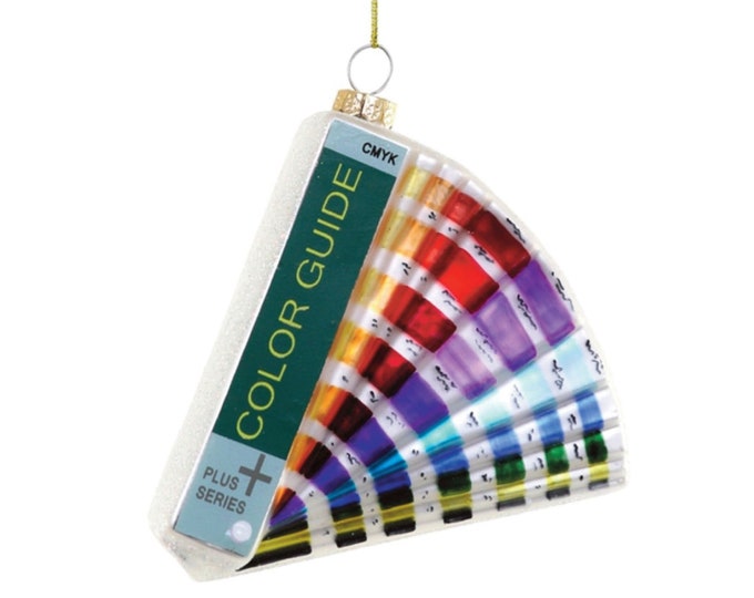 Snelson's Colour Guide Designer’s Color Guide Ornament, Cody Foster & Co - Etsy