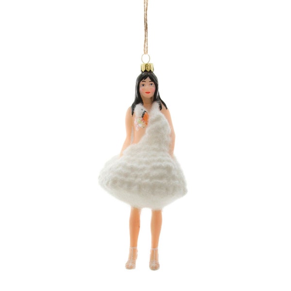 Björk in Swan Dress Ornament, Cody Foster
