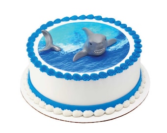 Cute Shark Family Cake Decorations for Shark Theme Cake for Kids Birthday Party /& Baby Shower /& Shark Theme Party Supplies SIENON Shark Cake Topper Acrylic Shark Baby Happy Birthday Cake Topper