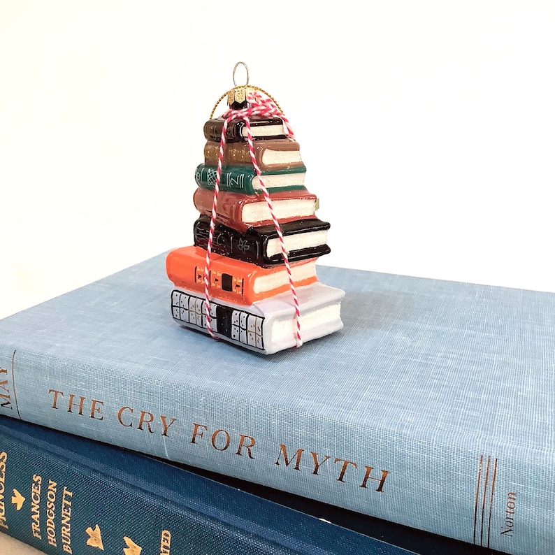 Cody Foster Stacked Tomes Ornament - Thumbnail 3