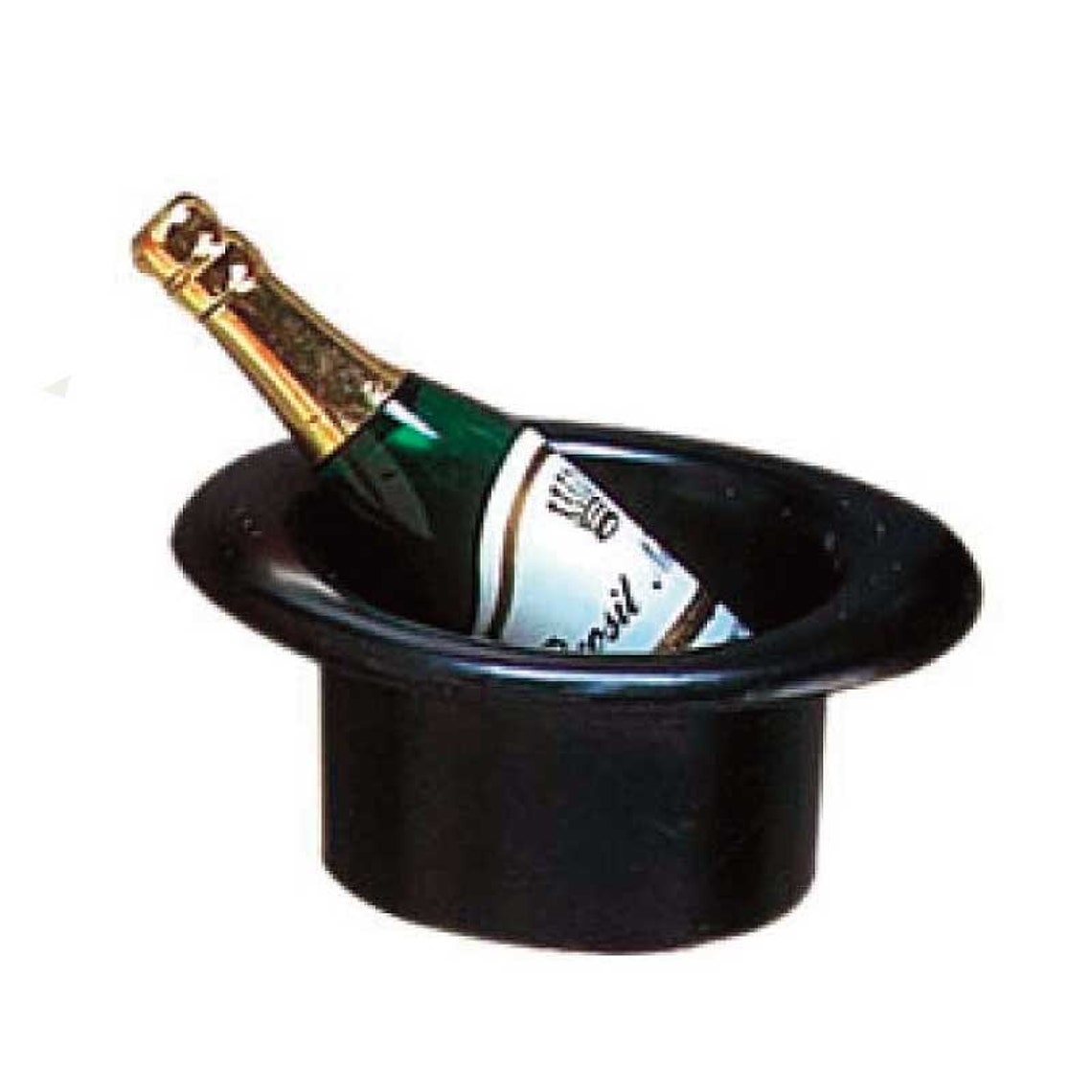 Top Hat Cupcake Toppers with Champagne Bottles 6 New Years Etsy