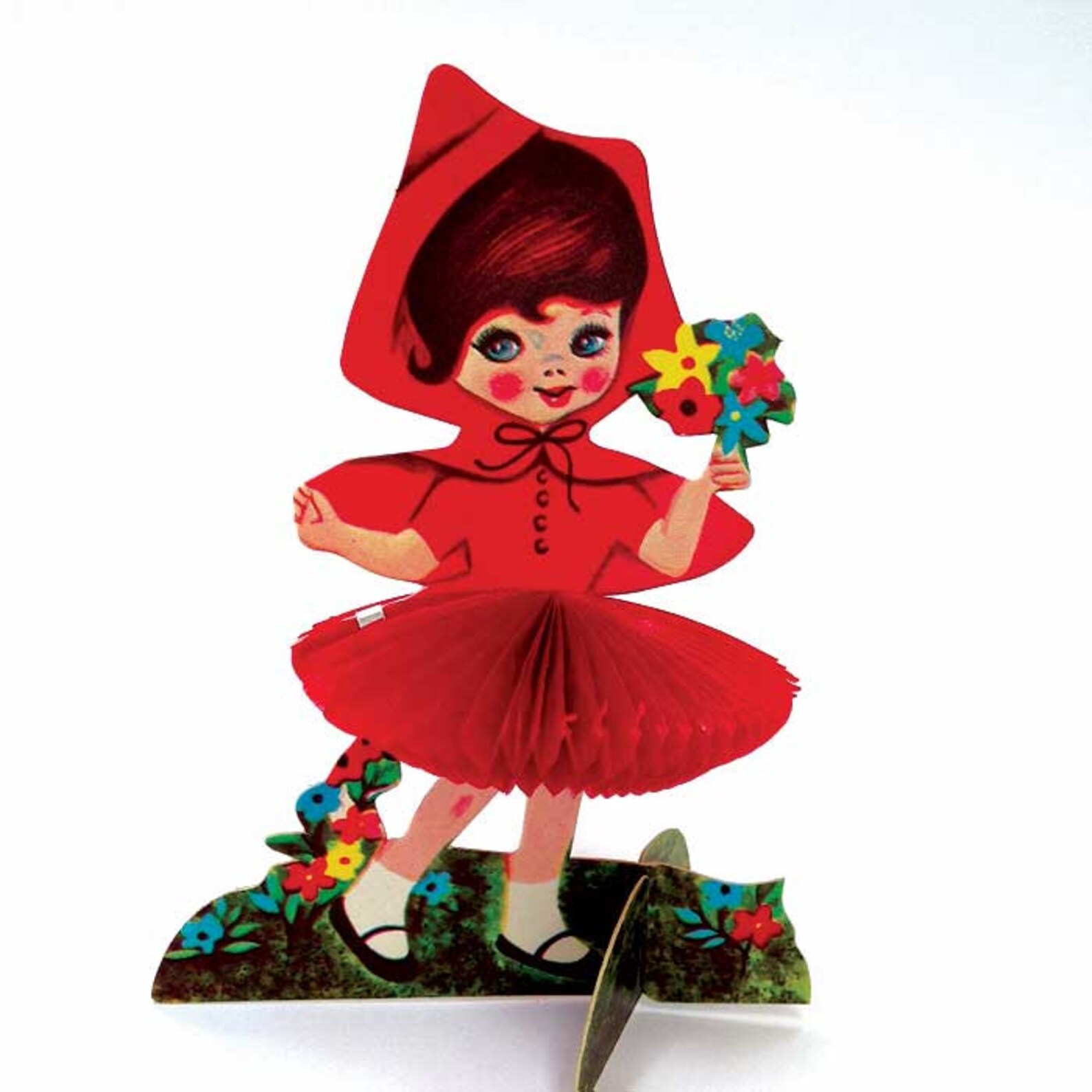 Standup Girl Place Cards pkg of 2 Vintage Paper Etsy