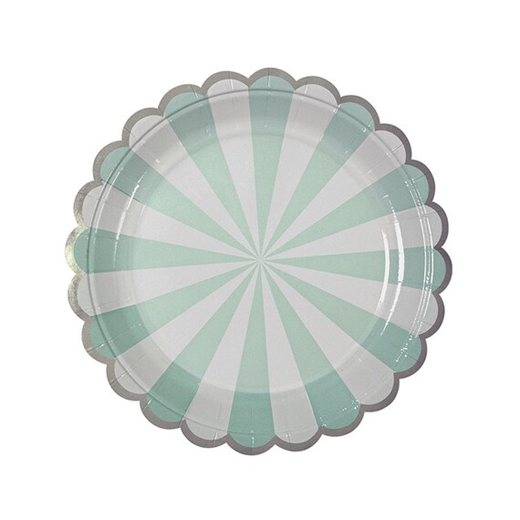 Meri Meri Mint Cocktail Plates Meri Meri Mint Cocktail Plates