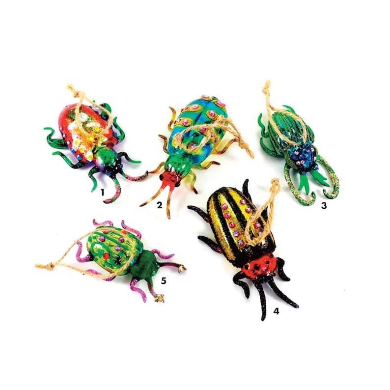 Forest Floor Bug Ornaments - Thumbnail 2
