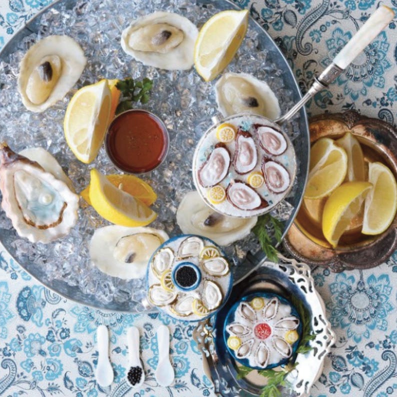 Cody Foster Oysters On Ice Ornament - Thumbnail 5