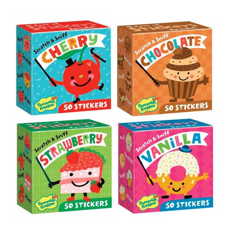 Scratch and Sniff Stickers 50 Stickers Smelly Stickers - Etsy