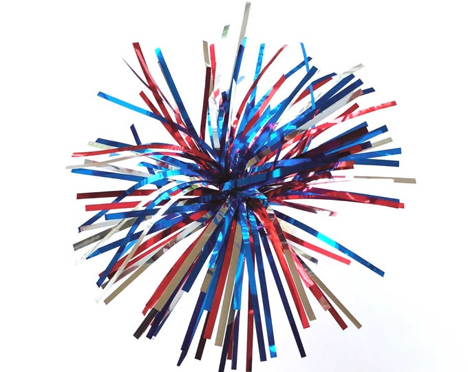 sepecial red white and blue 4th of july cake
