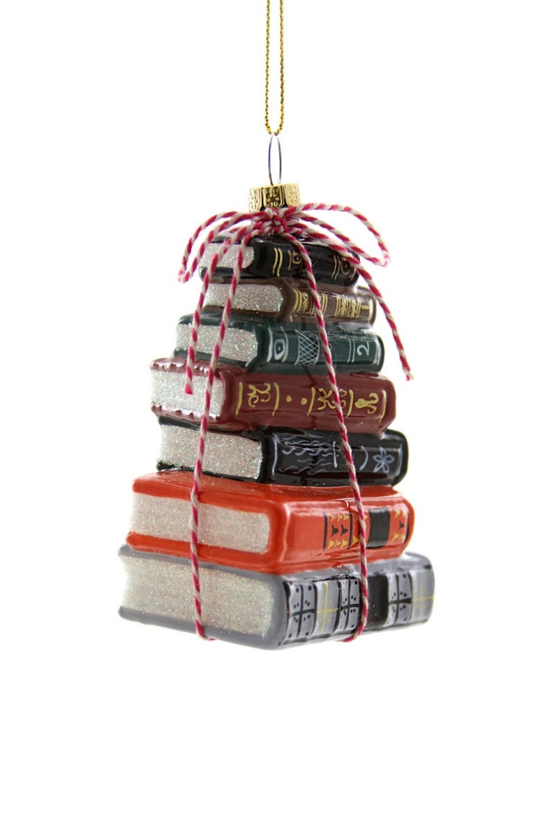 Cody Foster Stacked Tomes Ornament - Thumbnail 2
