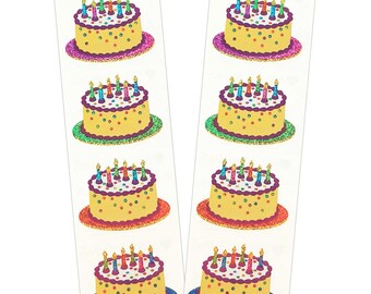You Choose Mrs Grossman Happy Birthday Celebration Cake Stickers Scrapbook You Choose Mrs Grossman Happy Birthday Celebration Cake Stickers Scrapbook