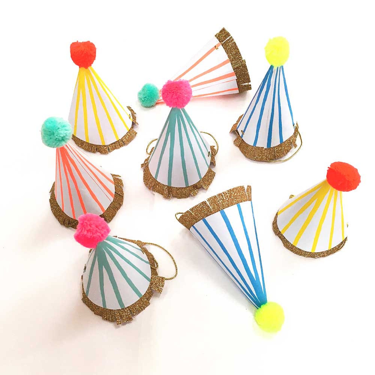 Mini Party Hat
 Mini Party Hats 8 by Meri Meri Small Party Hats Cake Smash