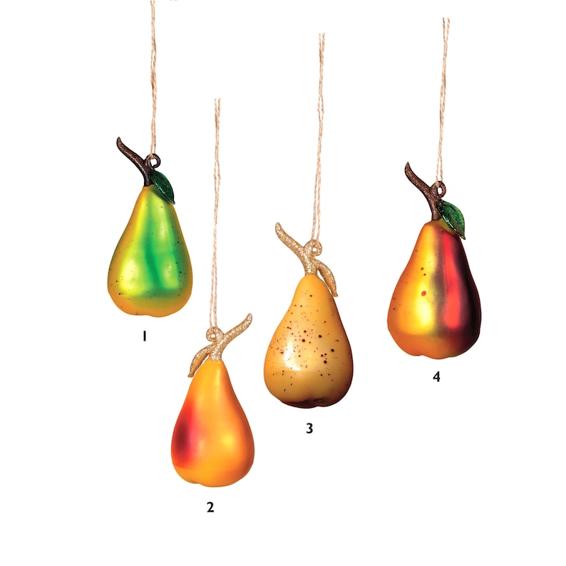 Cody Foster Orchard Pear Ornament - Thumbnail 3