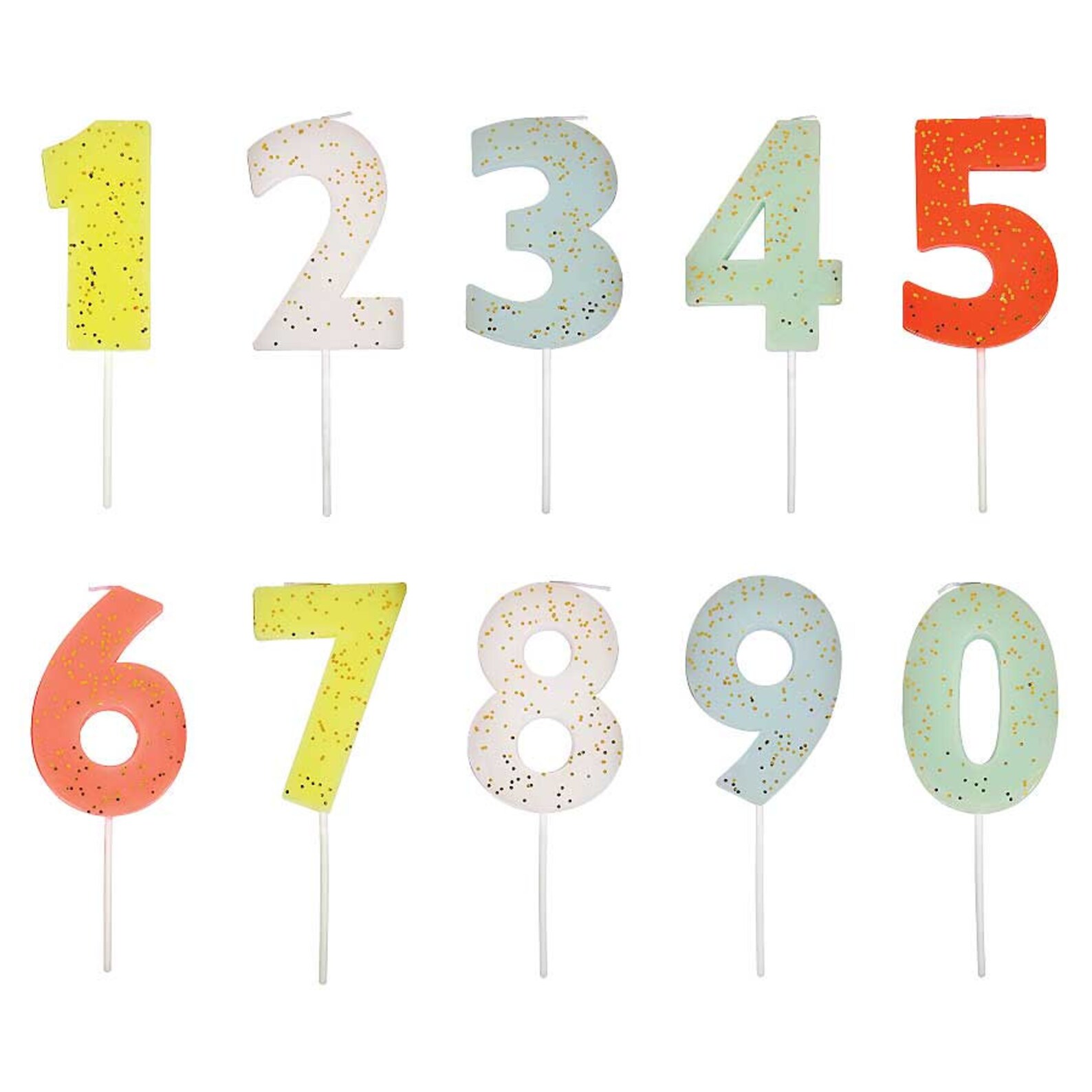 Large Number Candles Birthday Candles Numbers Number Cake Etsy
