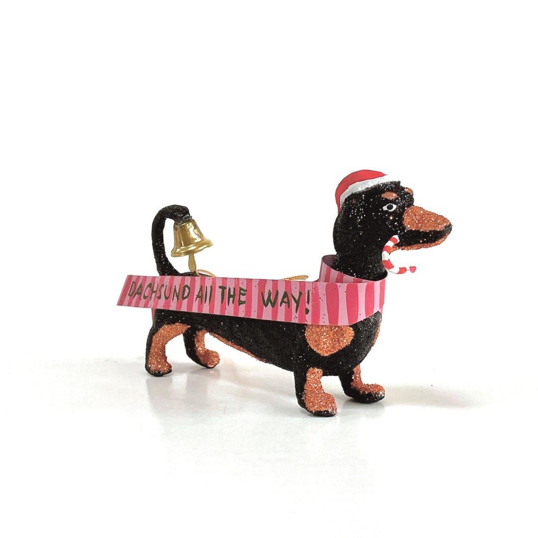 Dachshund All the Way Ornament, Sausage Dog Gifts Etsy — free download