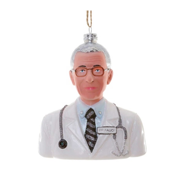 Dr. Fauci Ornament, Keepsake Christmas