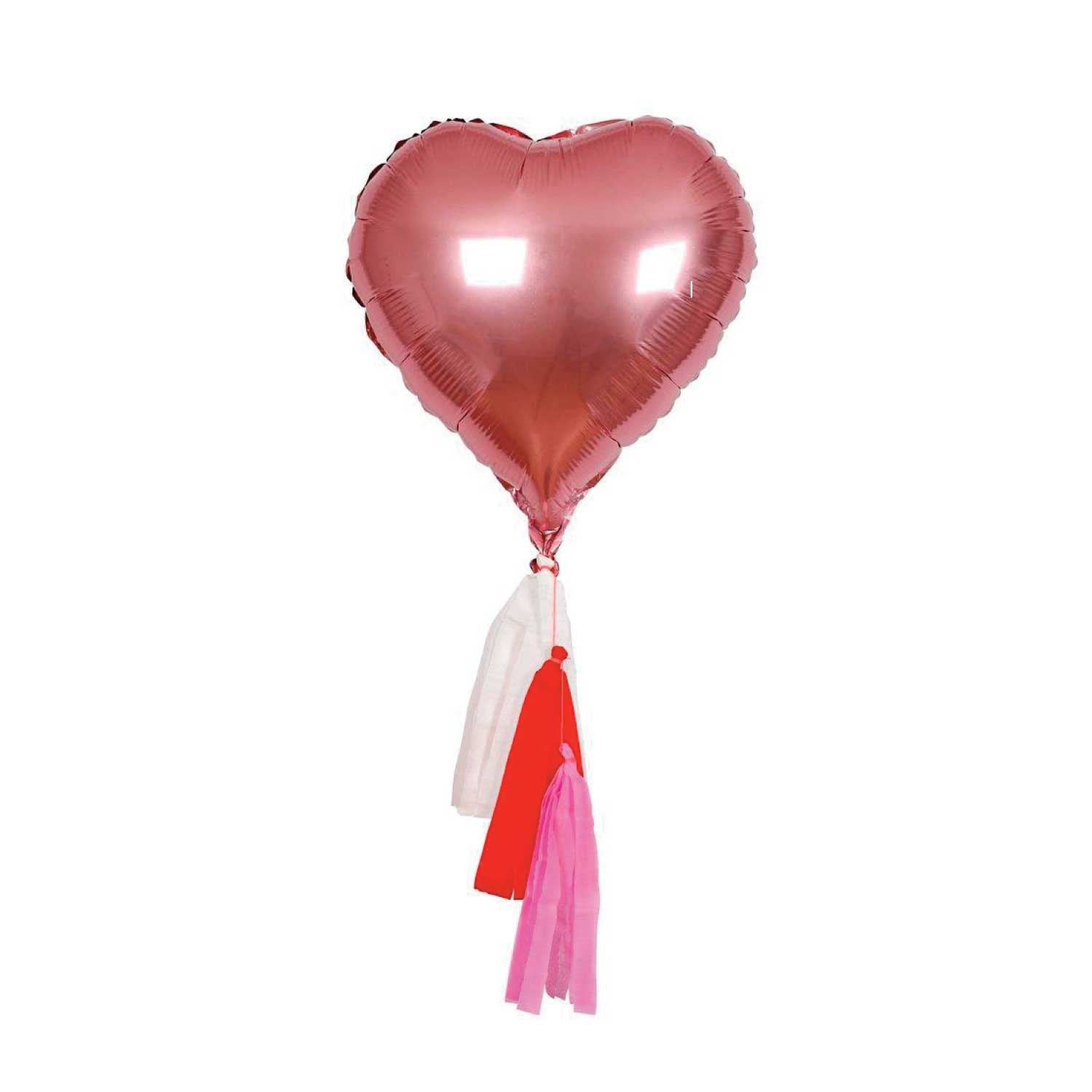 Palloncini foil e nappe a cuore rosa 6, decorazioni giganti per San  Valentino -  Italia