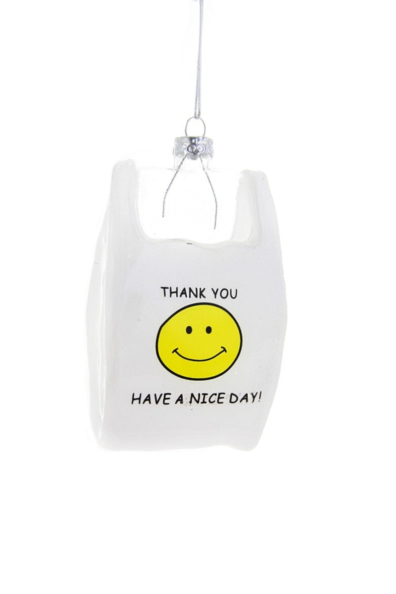 Thank you have a nice day plastic bag hotsell