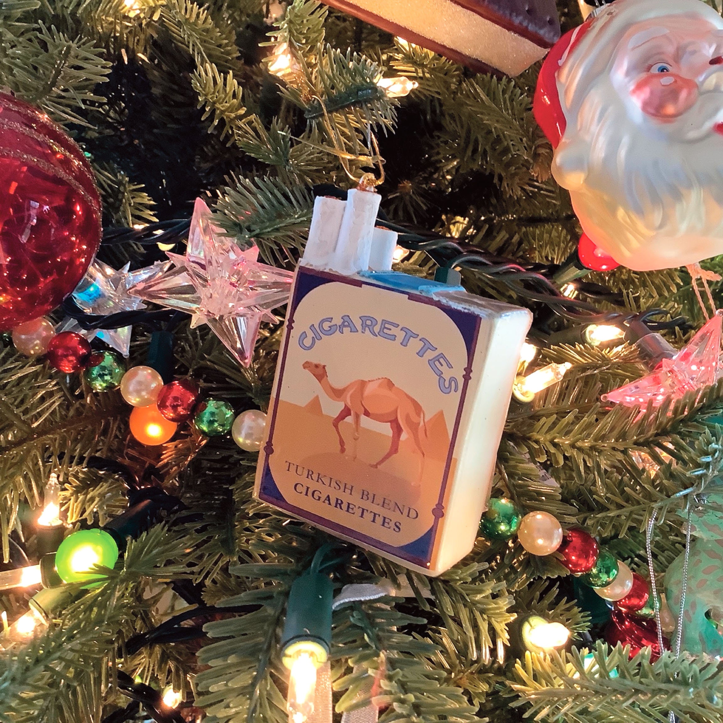 Glass Cigarettes Ornament, Cody Foster