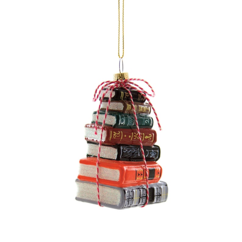 Cody Foster Stacked Tomes Ornament