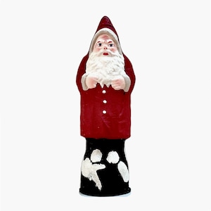 Kerstmancache, belsnickel-snoepdoos, uniek opbergdoosdecor voor de feestdagen