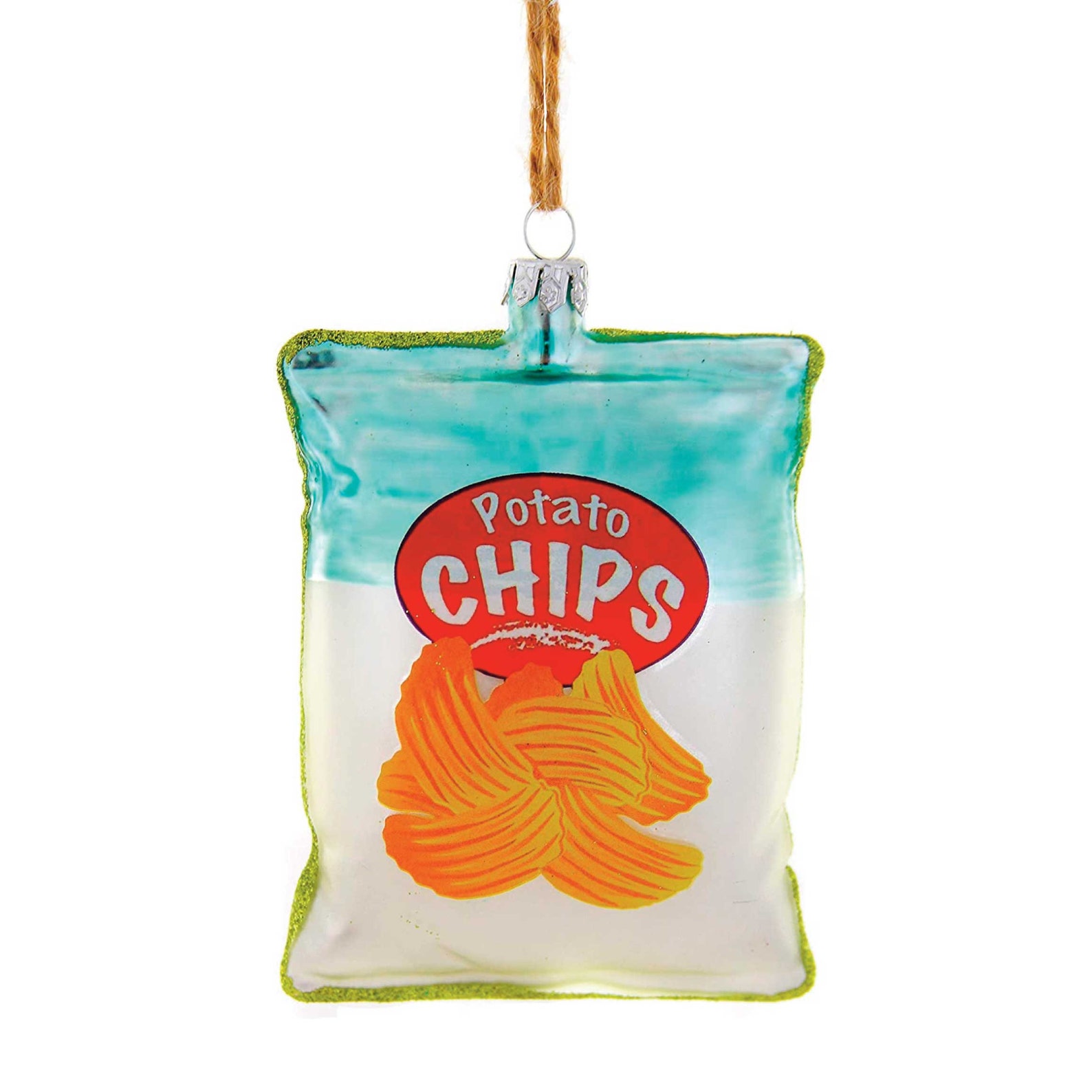 Potato Chip Ornament Chips Ornaments Junk Food Christmas Etsy