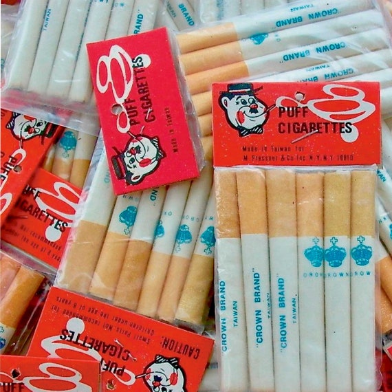 Puff Cigarettes, Fake Toy Cigarettes, Gag Gift, Collectible