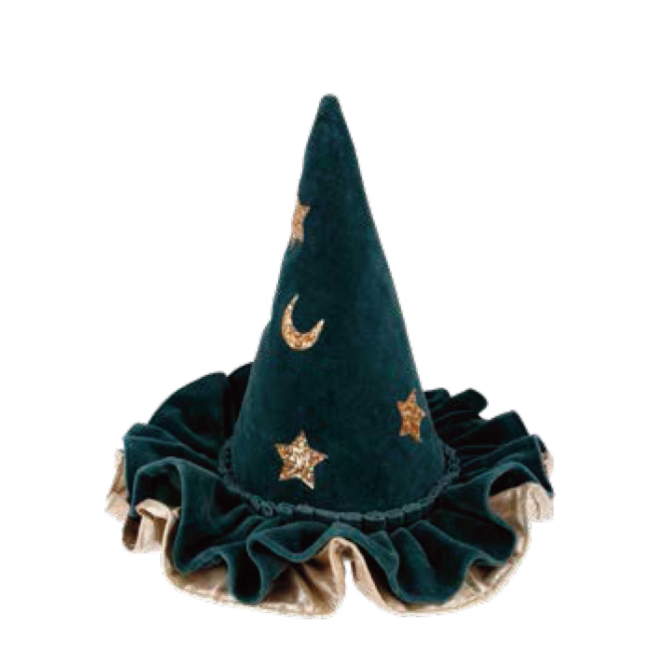 HALLOWEEN Pier 1 Glitter Feather Witch Boot Ornament 