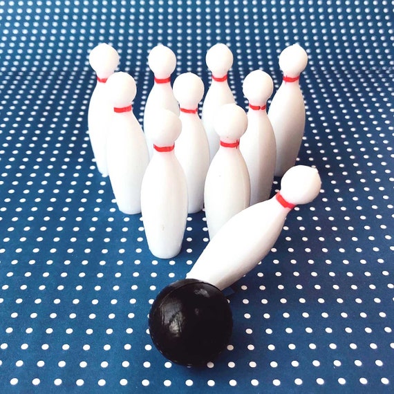Neue 10 Pin Kegel 2 Bälle Bowling Spielzeug Outdoor Indoor Party Spiel Kind D, 