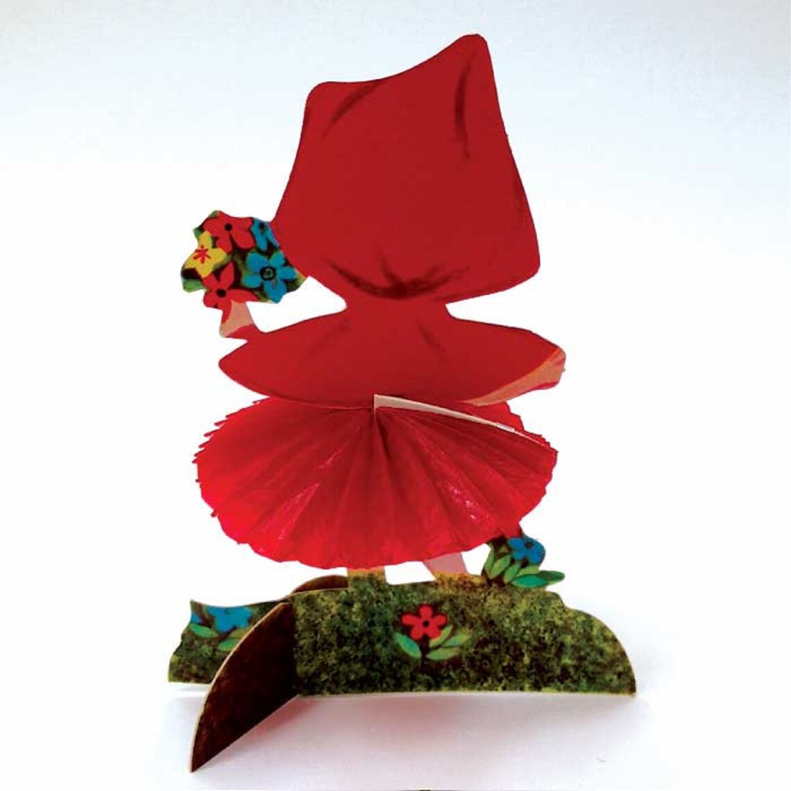 Standup Girl Place Cards pkg of 2 Vintage Paper Etsy