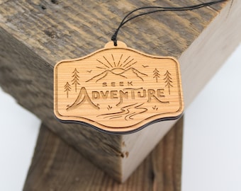 Seek Adventure Ornament + Car Hang *NEW*