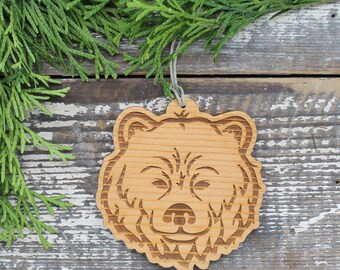 Grizzly Bear Ornament