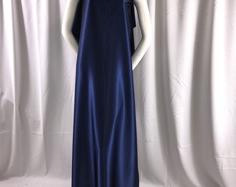 navy satin nightdress