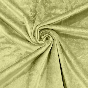 Sage Green Solid Smooth Minky Fabric for Quilting, Blankets, Baby & Pet Accessories, Pillows, Throws, Clothes, Stuffed Toys, Costume.