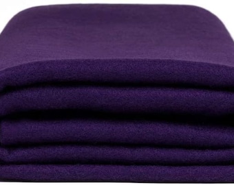 Acrylic Craft Felt Fabric by The Yard 72" Wide - eggplant