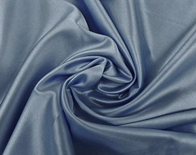 Coppen Light Weight Charmeuse Satin Fabric for Wedding Dress 60" inches wide sold by The Yard.